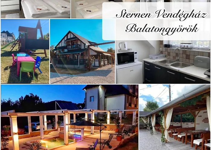 公寓 Platan Vendeghaz Balatongyörök